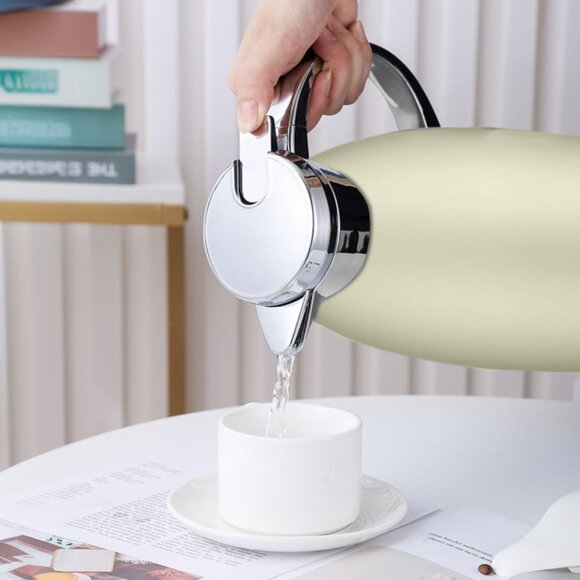 SOGA 1.8L Gold Stainless Steel Insulated Vacuum Flask – Hot & Cold Drink Bottle - Picture 5 of 8